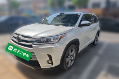 Used Toyota Highlander 2018 2.0T Four-Wheel Drive Luxury Version 7 Seats China VI Standard