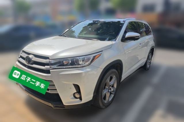 Used Toyota Highlander 2018 2.0T Four-Wheel Drive Luxury Version 7 Seats China VI Standard