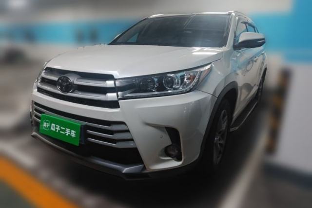 Used Toyota Highlander 2018 2.0T Four-Wheel Drive Luxury Version 7 Seats China VI Standard