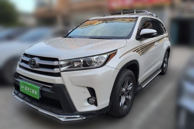 Used Toyota Highlander 2018 2.0T Four-Wheel Drive Luxury Edition 7 Seats China V Emission Standard