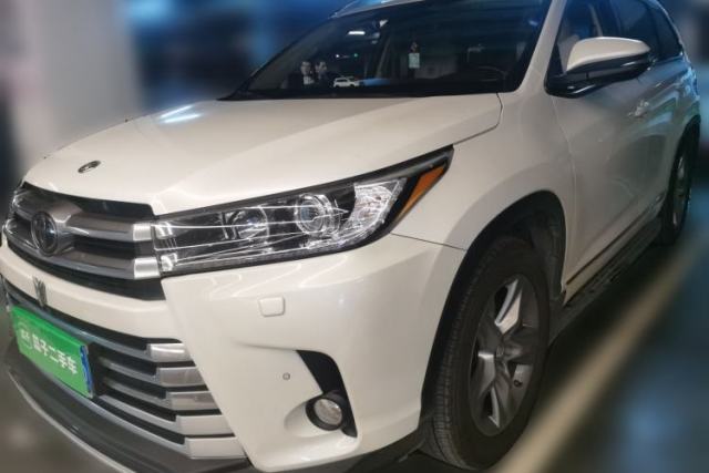 Used Toyota Highlander 2018 2.0T Four-Wheel Drive Ultimate Edition 7-Seater Emission Standard China V