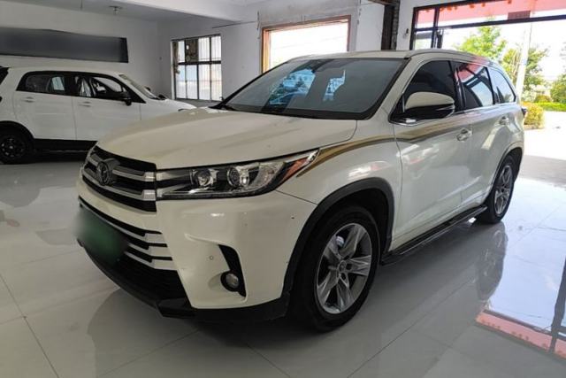 Used Toyota Highlander 2018 2.0T Four-Wheel Drive Luxury Version 7 Seats China VI Standard