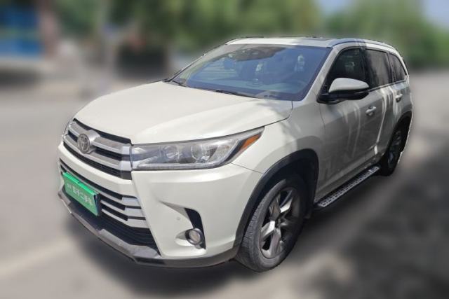 Used Toyota Highlander 2018 2.0T Four-Wheel Drive Luxury Edition 7 Seats China V Emission Standard