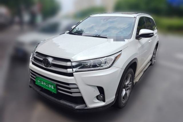 Used Toyota Highlander 2018 2.0T Four-Wheel Drive Luxury Version 7 Seats China VI Standard