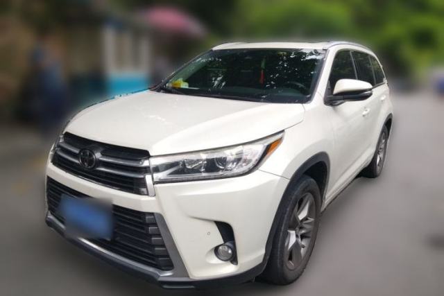 Used Toyota Highlander 2018 2.0T Four-Wheel Drive Prestige Version 7 Seats China V Emission Standard