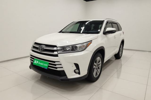 Toyota Highlander 2018 2.0T Four-Wheel Drive Luxury Edition 7 Seats China V Emission Standard usado
