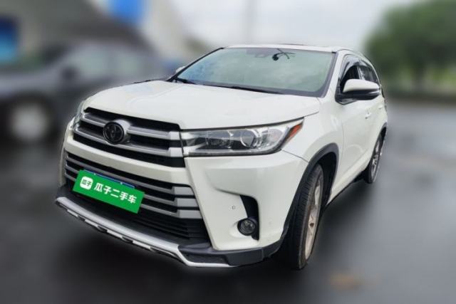 Used Toyota Highlander 2018 2.0T Four-Wheel Drive Luxury Edition 7 Seats China V Emission Standard