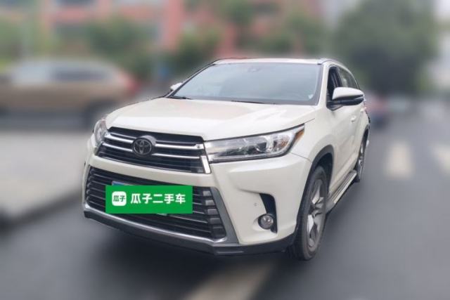 Used Toyota Highlander 2018 2.0T Four-Wheel Drive Prestige Version 7 Seats China VI Standard