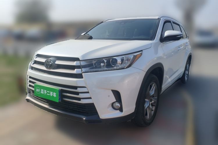 Used Toyota Highlander 2018 2.0T Four-Wheel Drive Luxury Version 7 Seats China VI Standard