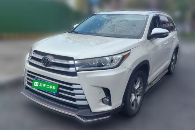 Used Toyota Highlander 2018 2.0T Four-Wheel Drive Luxury Edition 7 Seats China V Emission Standard