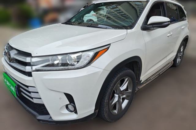 Used Toyota Highlander 2018 2.0T Four-Wheel Drive Prestige Version 7 Seats China V Emission Standard