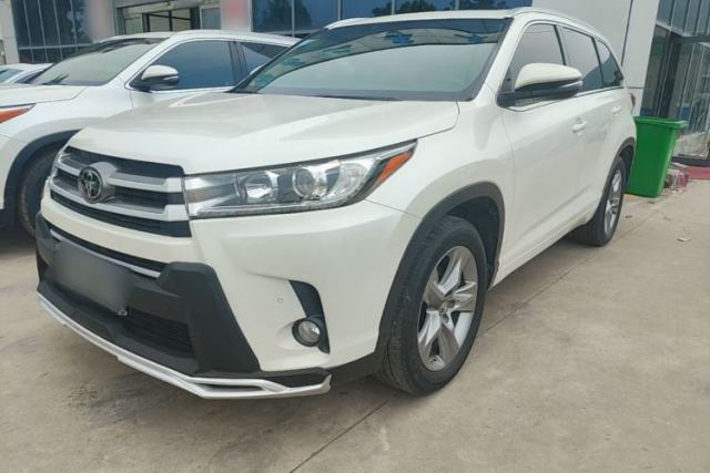 Used Toyota Highlander 2018 2.0T Four-Wheel Drive Luxury Edition 7 Seats China V Emission Standard
