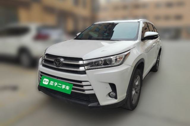 Gebrauchter Toyota Highlander 2018 2.0T Four-Wheel Drive Luxury Version 7 Seats China VI Standard