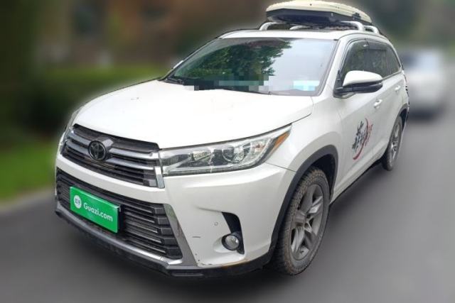Used Toyota Highlander 2018 2.0T Four-Wheel Drive Prestige Version 7 Seats China VI Standard