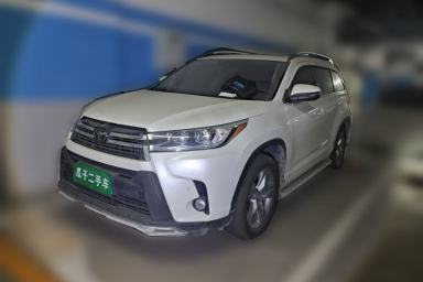 Used Toyota Highlander 2018 2.0T Four-Wheel Drive Prestige Version 7 Seats China V Emission Standard