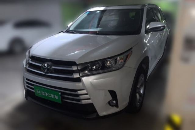 Used Toyota Highlander 2018 2.0T Four-Wheel Drive Luxury Version 7 Seats China VI Standard