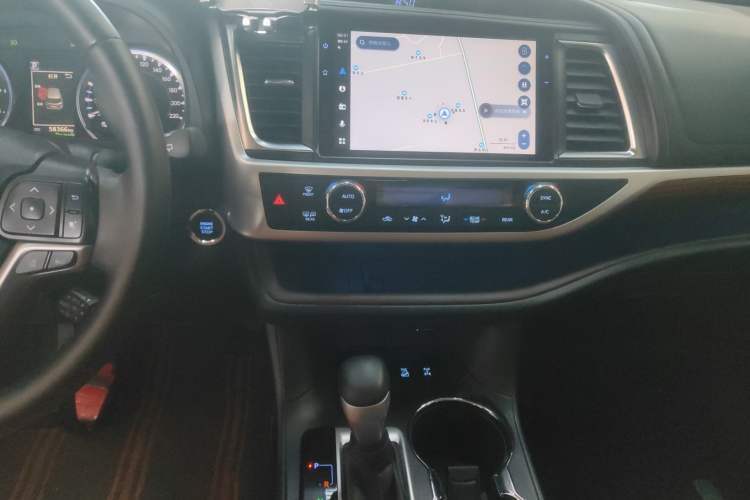 Used Toyota Highlander 2020 2.0T Four-Wheel Drive Millionth Anniversary Edition 7 Seats Audio And AC Panel