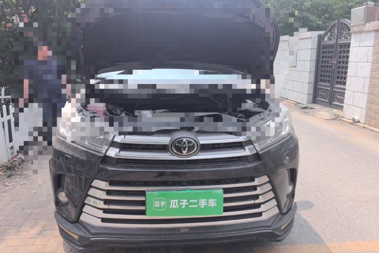 Used Toyota Highlander 2020 2.0T Four-Wheel Drive Millionth Anniversary Edition 7 Seats Engine Bay
