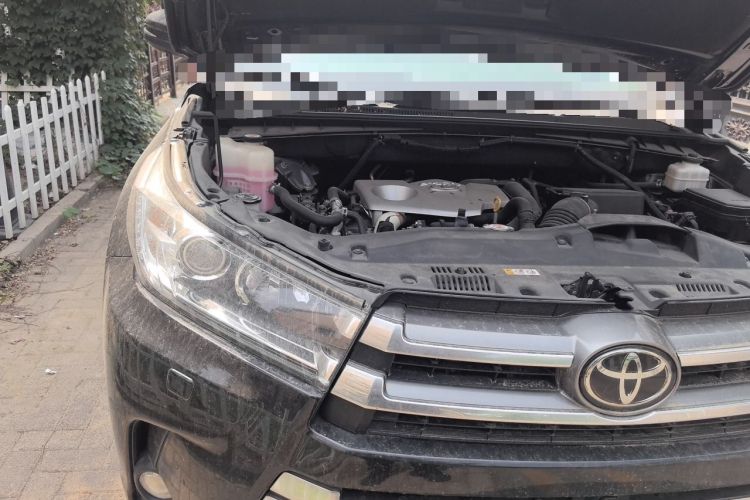 Used Toyota Highlander 2020 2.0T Four-Wheel Drive Millionth Anniversary Edition 7 Seats Engine Bay Right