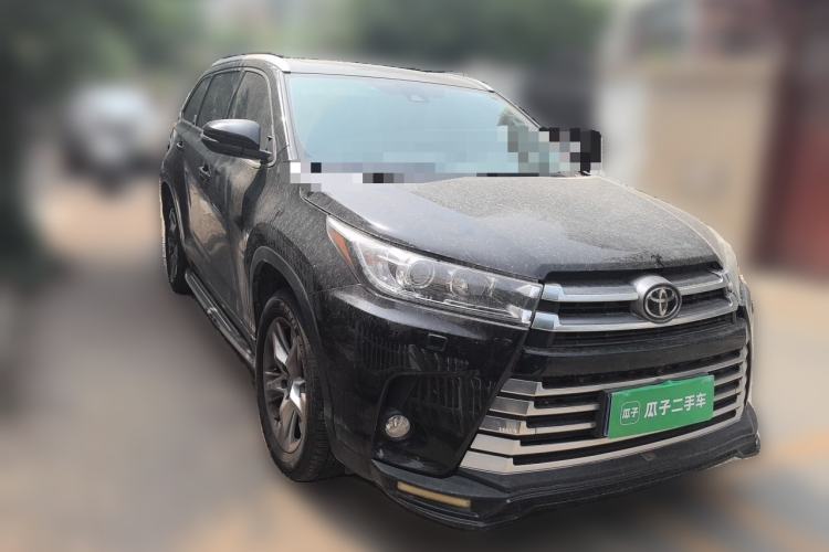 Used Toyota Highlander 2020 2.0T Four-Wheel Drive Millionth Anniversary Edition 7 Seats Front Right 45 Deg