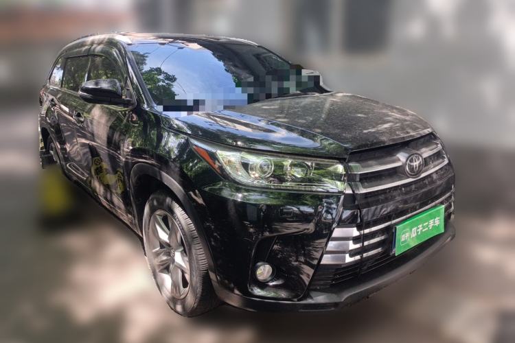 Used Toyota Highlander 2020 2.0T Four-Wheel Drive Millionth Anniversary Edition 7 Seats Front Right 45 Deg