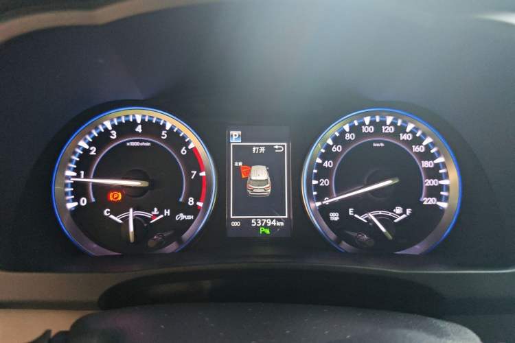 Used Toyota Highlander 2020 2.0T Four-Wheel Drive Millionth Anniversary Edition 7 Seats Instrument Cluster
