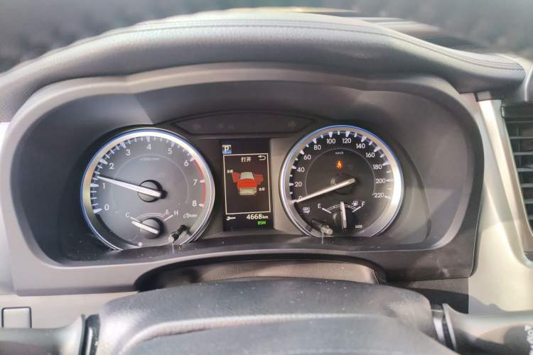 Used Toyota Highlander 2020 2.0T Four-Wheel Drive Millionth Anniversary Edition 7 Seats Instrument Cluster