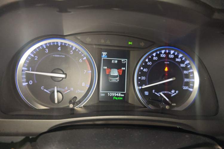 Used Toyota Highlander 2020 2.0T Four-Wheel Drive Millionth Anniversary Edition 7 Seats Instrument Cluster