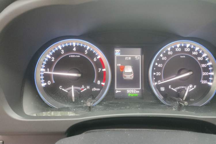 Used Toyota Highlander 2020 2.0T Four-Wheel Drive Millionth Anniversary Edition 7 Seats Instrument Cluster