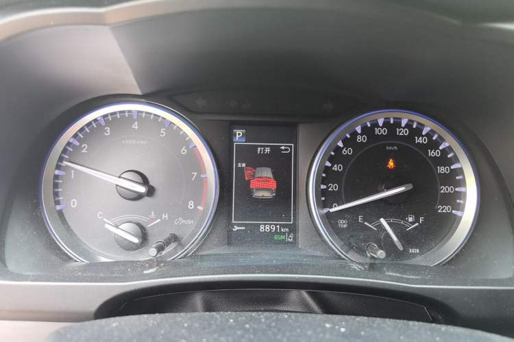 Used Toyota Highlander 2020 2.0T Four-Wheel Drive Millionth Anniversary Edition 7 Seats Instrument Cluster