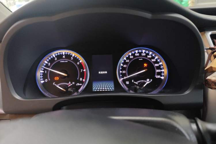 Used Toyota Highlander 2020 2.0T Four-Wheel Drive Millionth Anniversary Edition 7 Seats Instrument Cluster