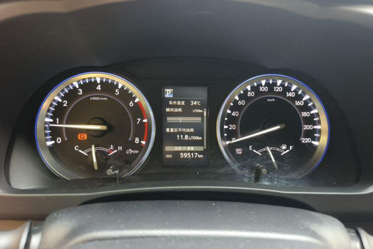 Used Toyota Highlander 2020 2.0T Four-Wheel Drive Millionth Anniversary Edition 7 Seats Instrument Cluster