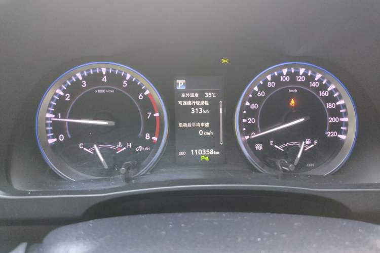 Used Toyota Highlander 2020 2.0T Four-Wheel Drive Millionth Anniversary Edition 7 Seats Instrument Cluster