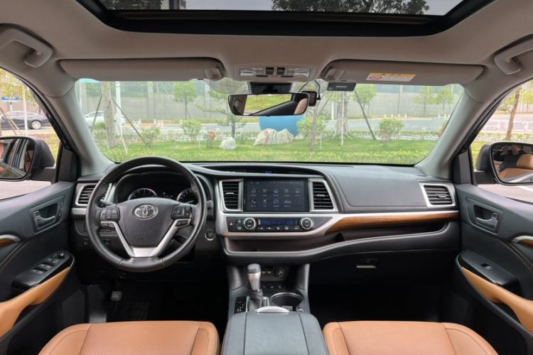 Used Toyota Highlander 2020 2.0T Four-Wheel Drive Millionth Anniversary Edition 7 Seats Interior 10