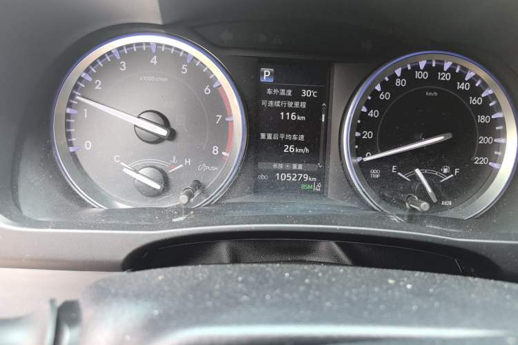 Used Toyota Highlander 2020 2.0T Four-Wheel Drive Millionth Anniversary Edition 7 Seats Odometer Close Up