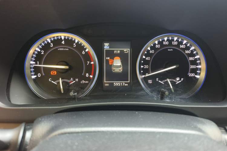Used Toyota Highlander 2020 2.0T Four-Wheel Drive Millionth Anniversary Edition 7 Seats Odometer Close Up