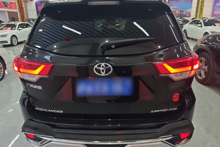 Used Toyota Highlander 2020 2.0T Four-Wheel Drive Millionth Anniversary Edition 7 Seats Rear