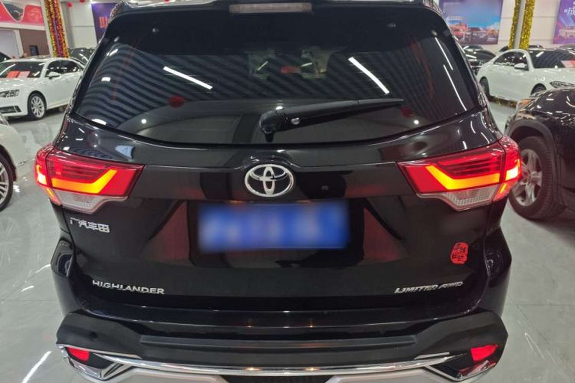 Used Toyota Highlander 2020 2.0T Four-Wheel Drive Millionth Anniversary Edition 7 Seats Rear