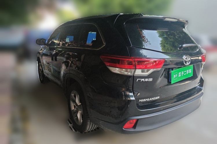 Used Toyota Highlander 2020 2.0T Four-Wheel Drive Millionth Anniversary Edition 7 Seats Rear Left 45 Deg