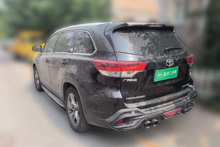 Used Toyota Highlander 2020 2.0T Four-Wheel Drive Millionth Anniversary Edition 7 Seats Rear Left 45 Deg