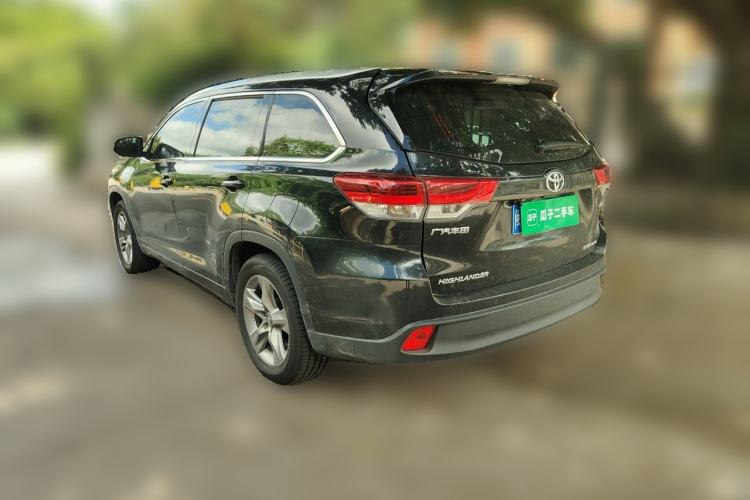 Used Toyota Highlander 2020 2.0T Four-Wheel Drive Millionth Anniversary Edition 7 Seats Rear Left 45 Deg
