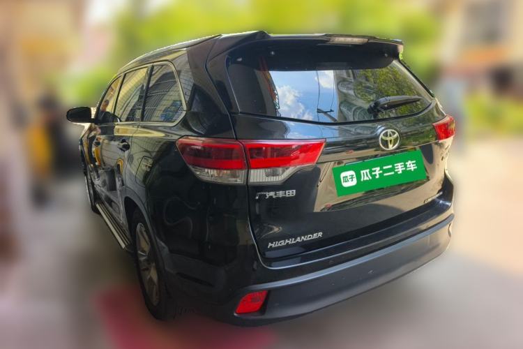 Used Toyota Highlander 2020 2.0T Four-Wheel Drive Millionth Anniversary Edition 7 Seats Rear Left 45 Deg