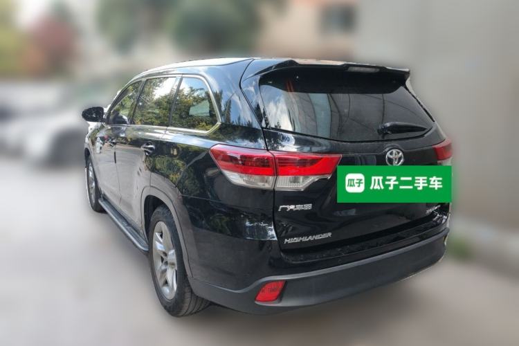 Used Toyota Highlander 2020 2.0T Four-Wheel Drive Millionth Anniversary Edition 7 Seats Rear Left 45 Deg