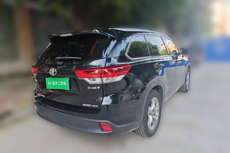 Used Toyota Highlander 2020 2.0T Four-Wheel Drive Millionth Anniversary Edition 7 Seats Rear Right 45 Deg