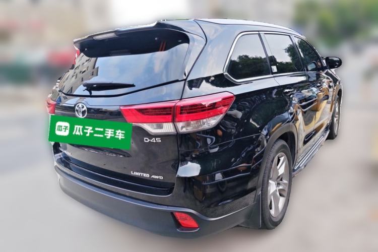 Used Toyota Highlander 2020 2.0T Four-Wheel Drive Millionth Anniversary Edition 7 Seats Rear Right 45 Deg