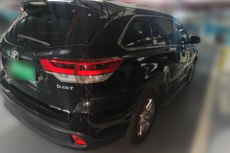 Used Toyota Highlander 2020 2.0T Four-Wheel Drive Millionth Anniversary Edition 7 Seats Rear Right 45 Deg