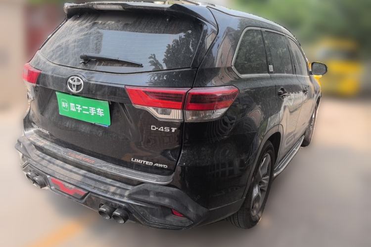 Used Toyota Highlander 2020 2.0T Four-Wheel Drive Millionth Anniversary Edition 7 Seats Rear Right 45 Deg