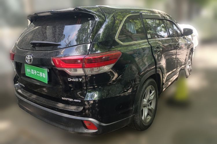 Used Toyota Highlander 2020 2.0T Four-Wheel Drive Millionth Anniversary Edition 7 Seats Rear Right 45 Deg