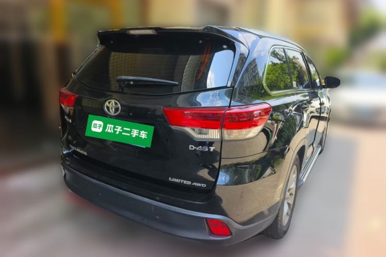 Used Toyota Highlander 2020 2.0T Four-Wheel Drive Millionth Anniversary Edition 7 Seats Rear Right 45 Deg