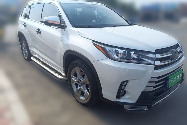 Used Toyota Highlander 2020 2.0T Four-Wheel Drive Millionth Anniversary Edition 7 Seats Front Right 45 Deg